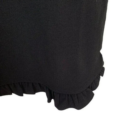 Ganni Dress Clark Mini Black Size XS NWT - Picture 5 of 12